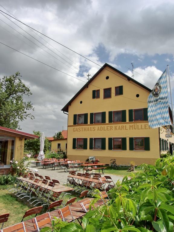 Landhotel Zum Adler Oberbechingen Luaran gambar
